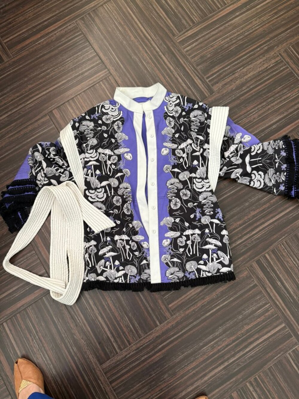 Sunset Lover Tencel Printed Kimono Jacket – Size US 6 (AU 10 / FR 38 / UK 10)